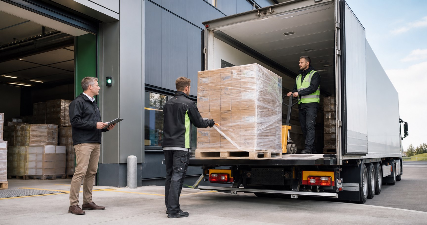 Organizzazione logistica per il ritiro di stock in Italia e in Europa